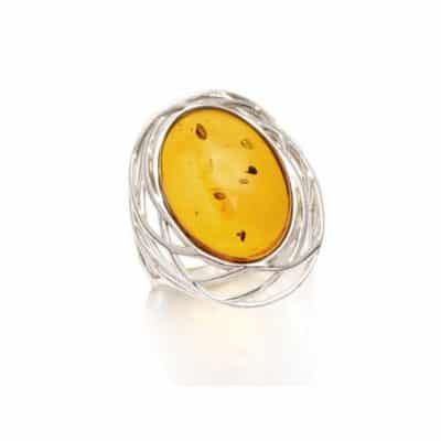 Bague ambre - 59