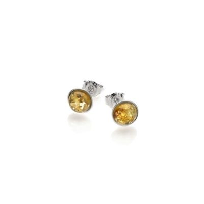 Boucles d'oreilles ambre