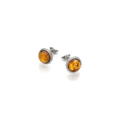 Boucles d'oreilles ambre