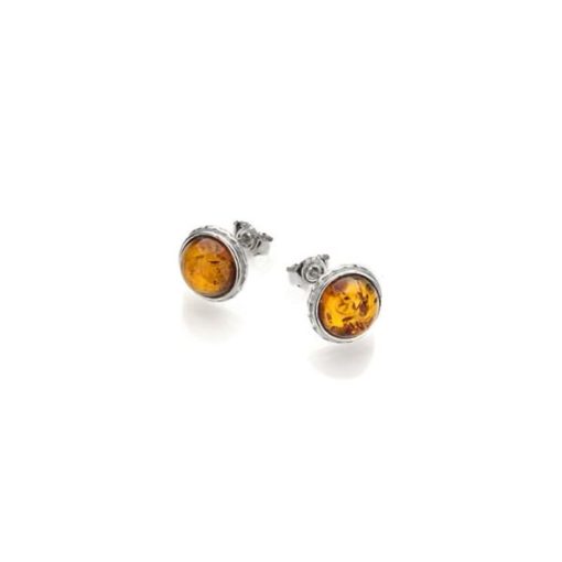 Boucles d'oreilles ambre