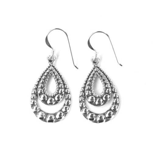 Boucles d'oreilles argent – Image 2