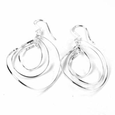 Boucles d'oreilles argent