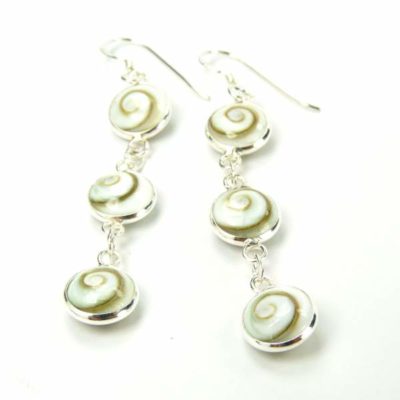 Boucles d’oreilles Oeil de Sainte Lucie