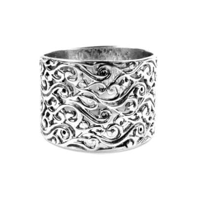 Bague argent - 55
