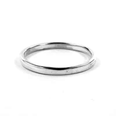 Bague argent - 49