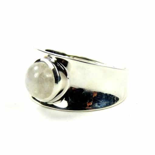 Bague labradorite blanche – Image 2