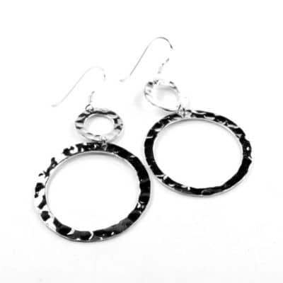 Boucles d’oreilles argent
