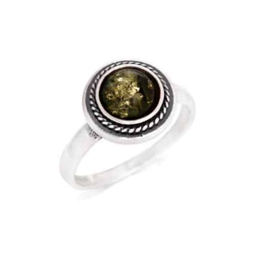 Bague ambre