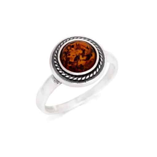 Bague ambre