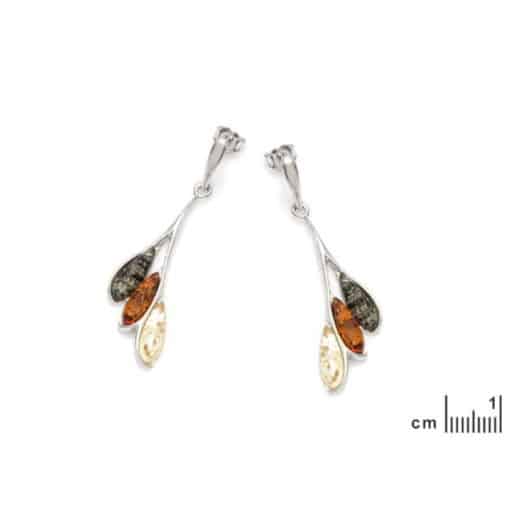 Boucles d’oreilles ambre – Image 2
