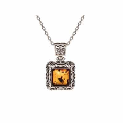 Pendentif ambre