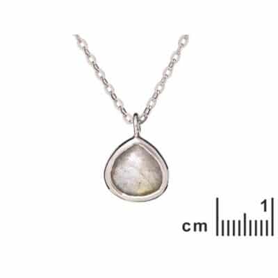 Collier labradorite - Bijouterie Azurite Bergerac - CJF-CL007-LB-2