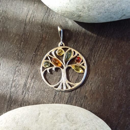 Pendentif ambre