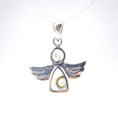 Pendentif ange Oeil de Sainte Lucie