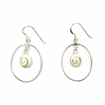 Boucles d'oreilles Oeil de Sainte Lucie