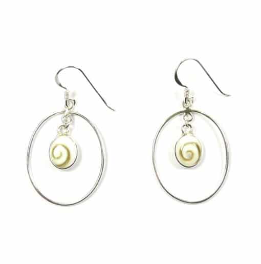 Boucles d'oreilles Oeil de Sainte Lucie