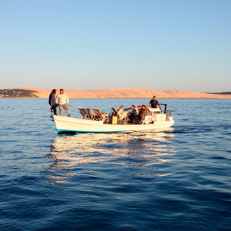 Balade en chaland basssin arcachon cap ferret - Balade sur chaland - Image-40