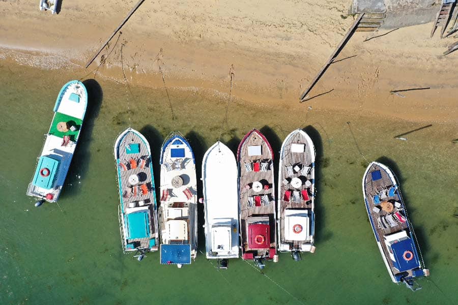 Evenementien mariage anniversaire en bateau basssin arcachon cap ferret - Balade sur chaland - Galerie 2