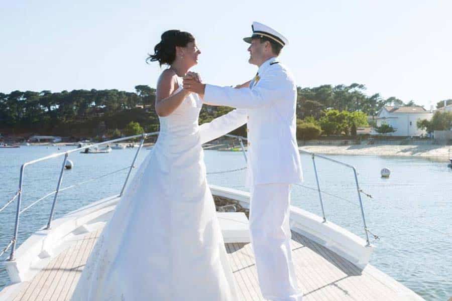 Evenementien mariage anniversaire en bateau basssin arcachon cap ferret - Balade sur chaland - Galerie 3