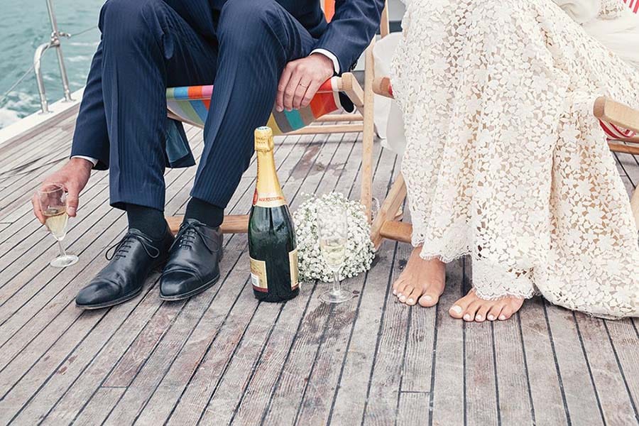Evenementien mariage anniversaire en bateau basssin arcachon cap ferret - Balade sur chaland - Galerie 5