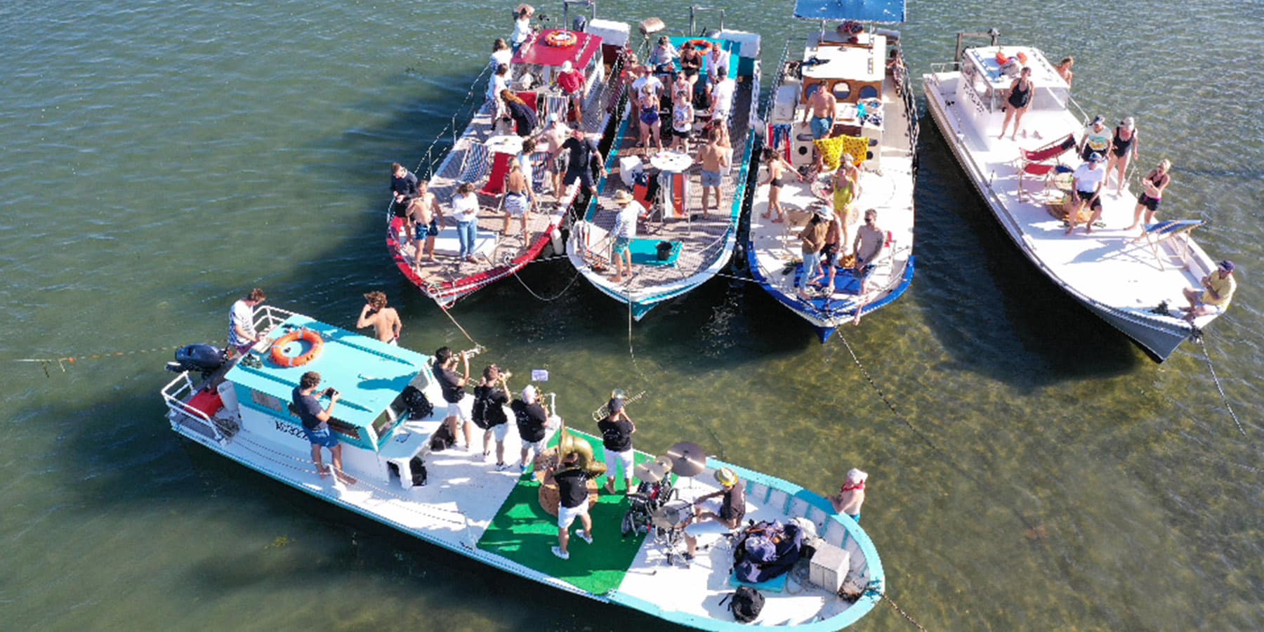 balade en chaland bateau - Arcachon Cap Ferret Bassin Arcachon - Balade sur Chaland - Vos evenements 01