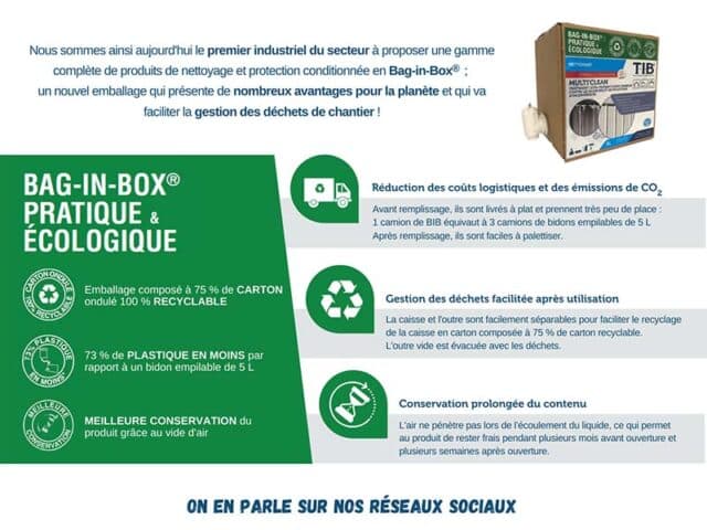TIB innove et va encore plus loin dans sa démarche éco-responsable