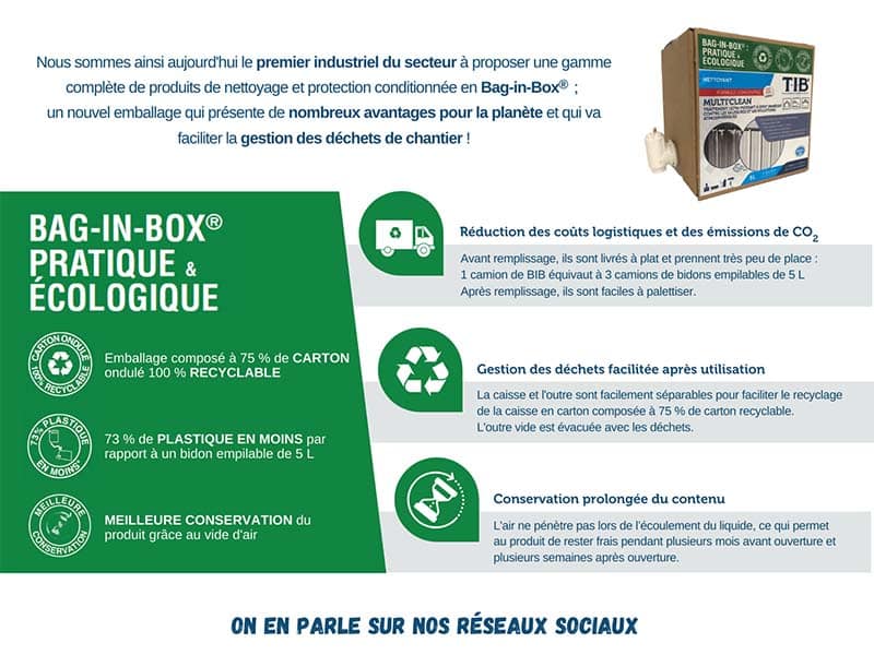 TIB innove et va encore plus loin dans sa démarche éco-responsable